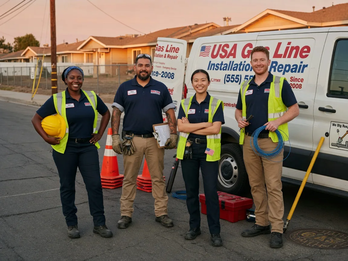 Gas Line Installation company in Helix, OR